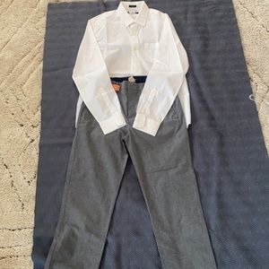 Like new Crewcuts Oxford white Button Down Boys 14